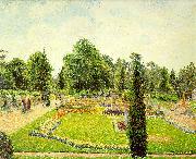 Camille Pissaro Kew, The Path to the Main Conservatory oil painting
